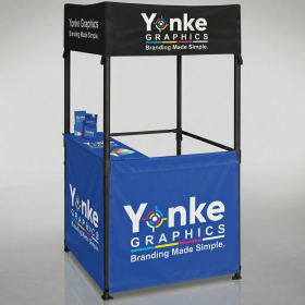 Custom 1m x 1m Gazebo for Promotional Events.