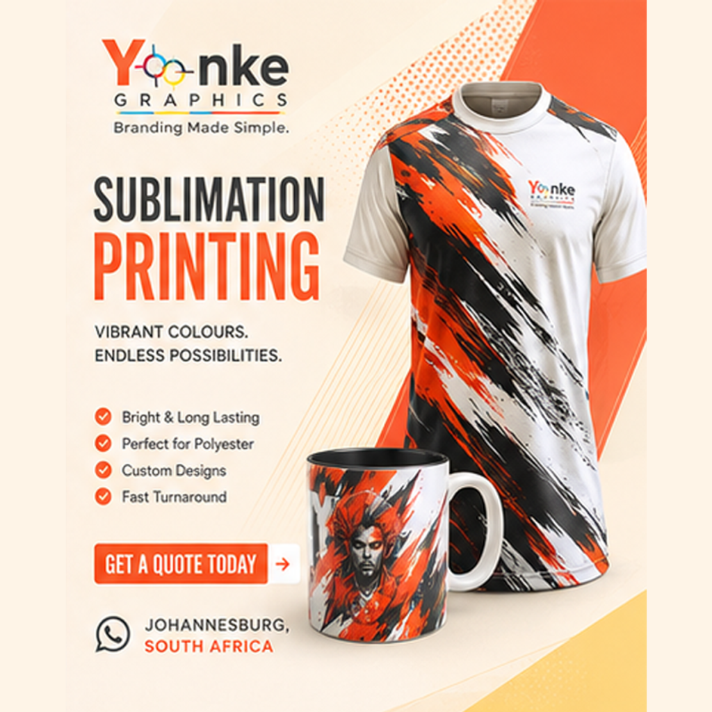 Sublimation Printing Johannesburg