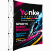 Curved Banner Wall 2.15m x 2.25m custom printed in Johannesburg