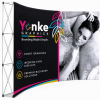 Curved Banner Wall 3.5m x 2.25m custom printed in Johannesburg