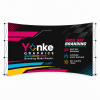 Curved Banner Wall 4.2m x 2.25m custom printed in Johannesburg