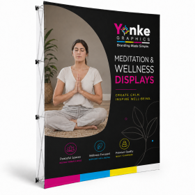 Double-Sided Straight Banner Wall 3m x 2.25m Johannesburg