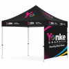 Gazebo 3m x 3m Full Wall for Events, Exhibitions & Promotions