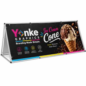 A-Frame Banner 3m x 1m for Large-Format Promotional Advertising