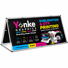 A-Frame Banner Fabric Print 2m x 1m for Custom Advertising Displays